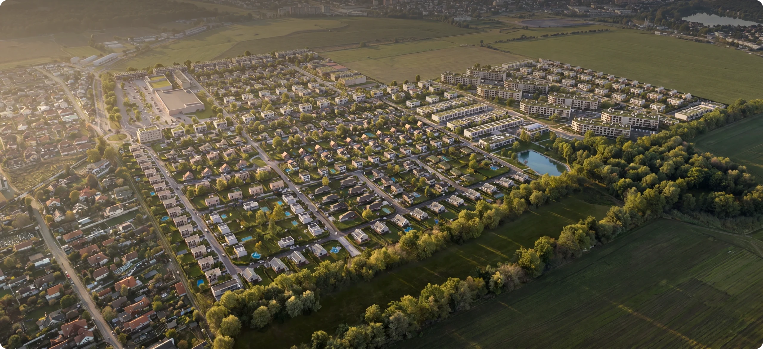 Developerská časť projektu Senec Margovo